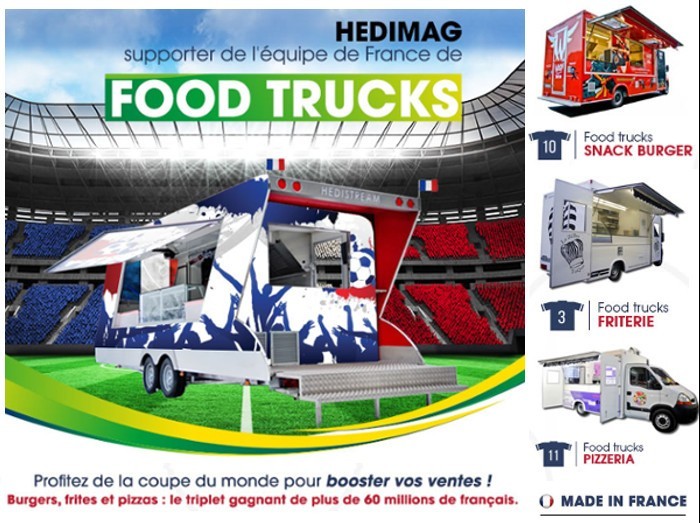 Hedimag et son équipe de France de foodtrucks