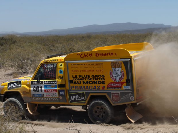 France 3 : Dakar 2014, la friterie ch&rsquo;ti d&rsquo;Hervé Diers au départ