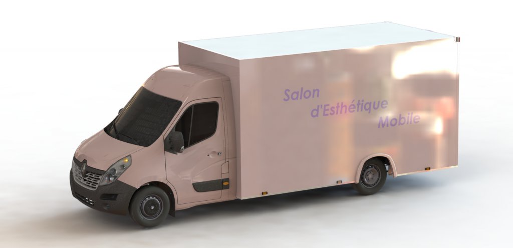 camion coiffure barber truck barbier mobile