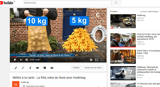Météo à la carte – La frite, reine du Nord avec HEDI Mag