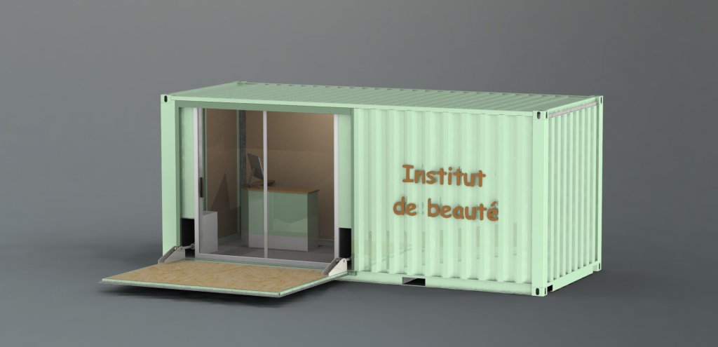 container institut de beauté