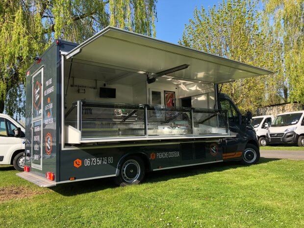 Camion boucherie fabriqué sur mesure