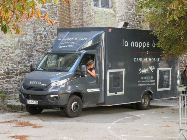 La Nappe à Caro: un camion cantine de cinéma