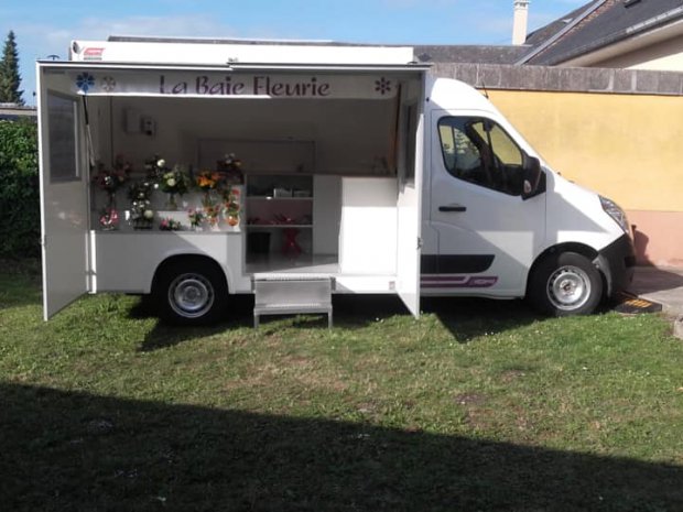 Camion fleuriste Flower Truck La Baie fleurie