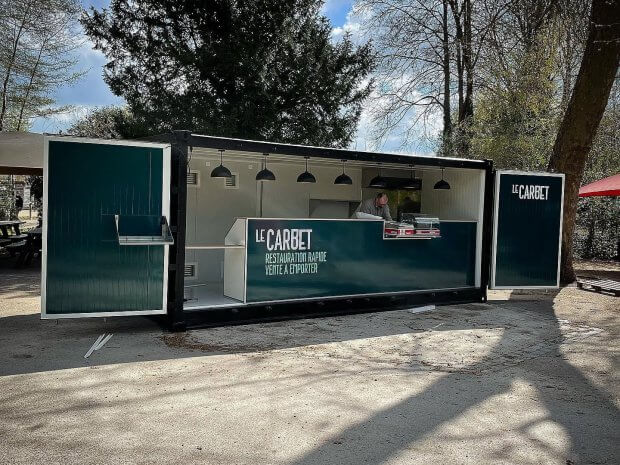 Container snack pour le Zoo d’Amiens