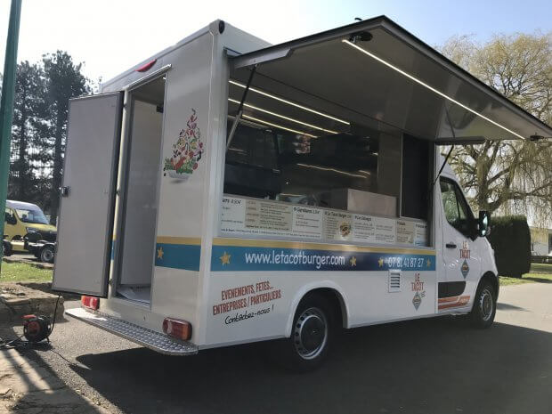 Le Tacot Burger un food truck prônant les produits frais