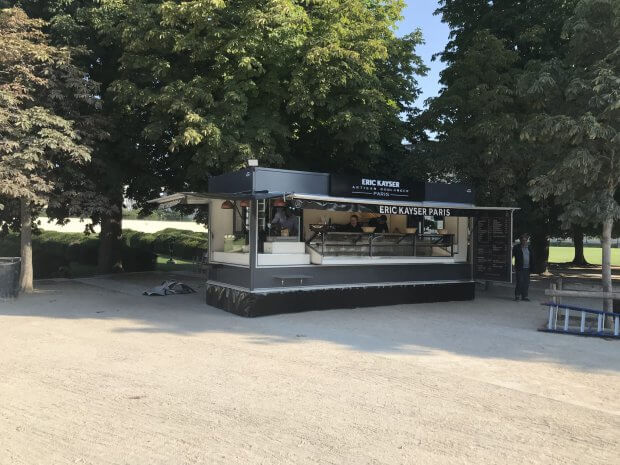 Kiosque boulangerie pour la Maison Kayser