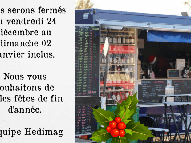 Nous vous souhaitons de bonnes fêtes