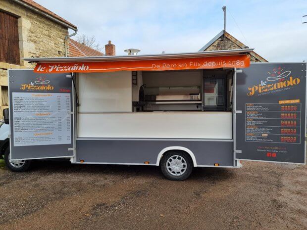 Camion pizza Access pour notre client Le Pizzaiolo