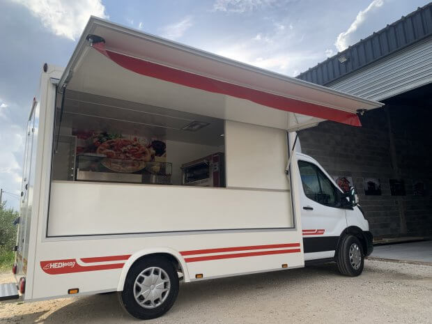 Camion pizza version access