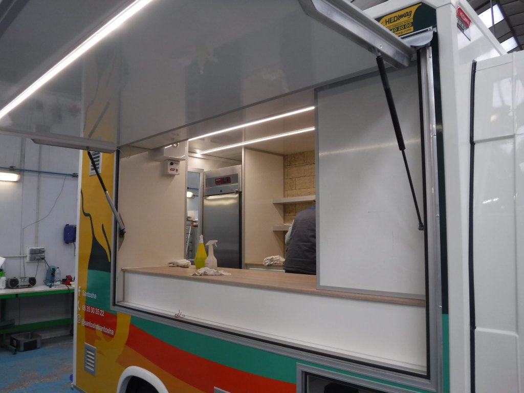 Camion santosha food truck