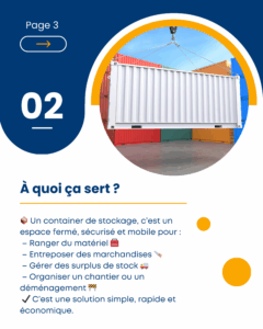 container de stockage Hedimag 3