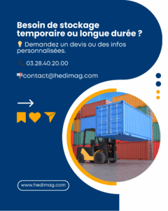 container de stockage Hedimag 7