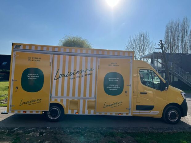 Un camion traiteur sur-mesure pour Louisanna