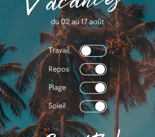 Bonnes vacances : Nous passons en mode été !